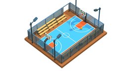 Basketball court