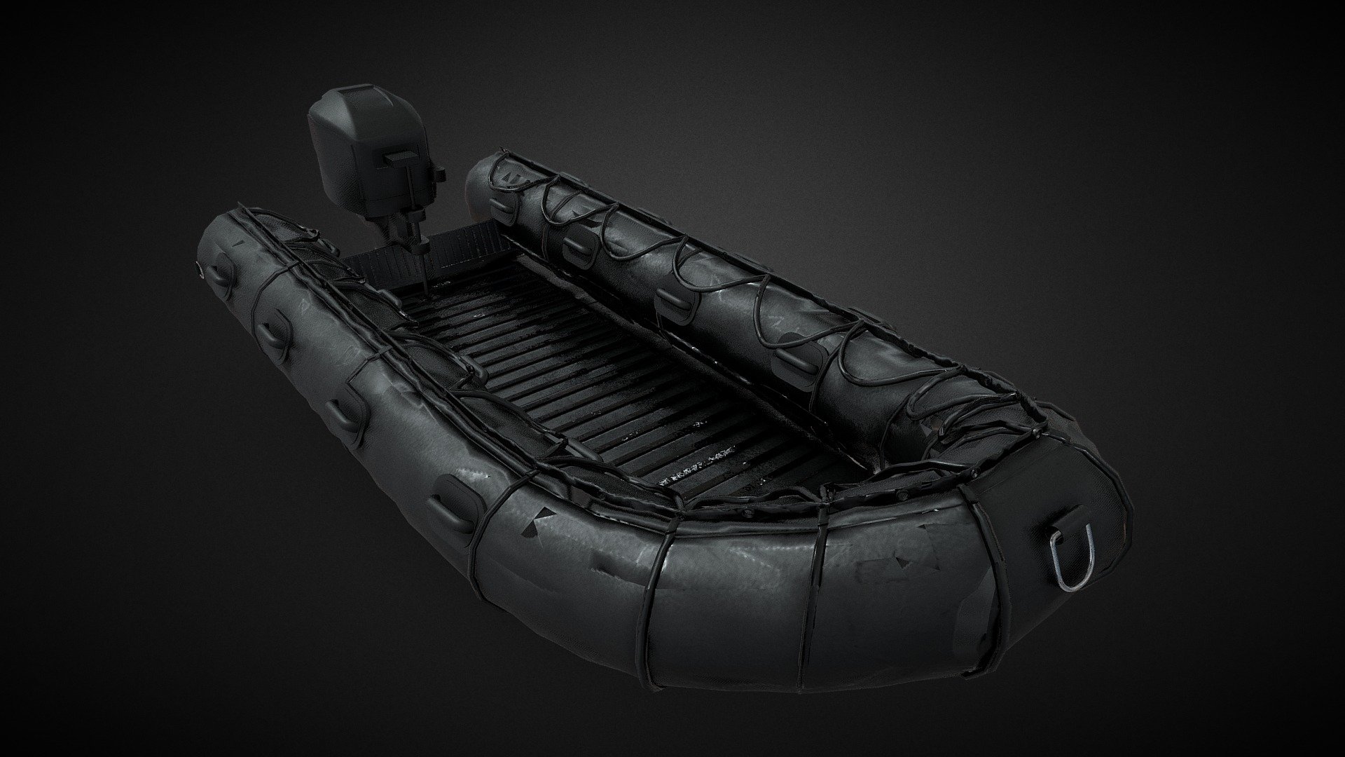 CRRC (Combat-Rubber Raiding Craft) 3d model