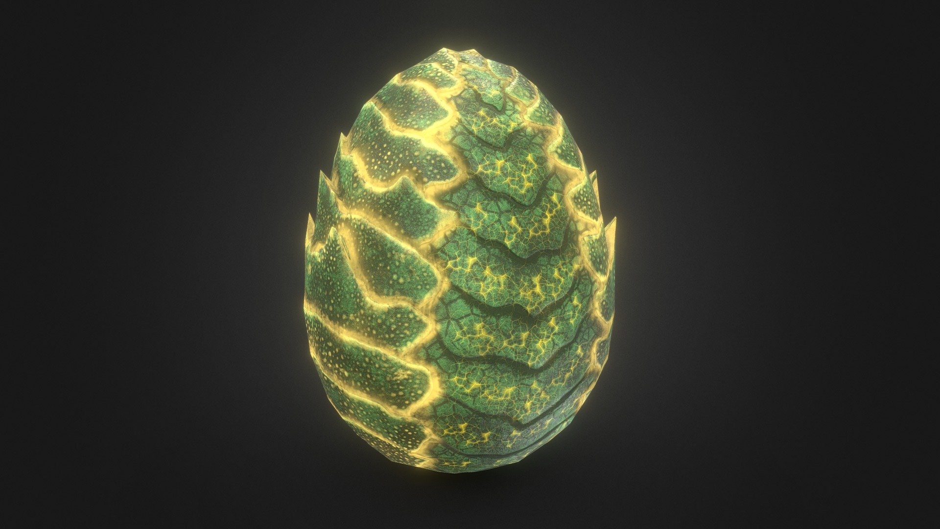 Dragon Egg 3d model