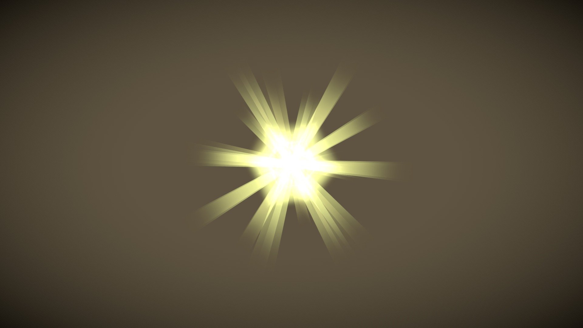 Starlight effect 3d model