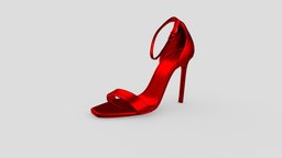 high-heeled shoes