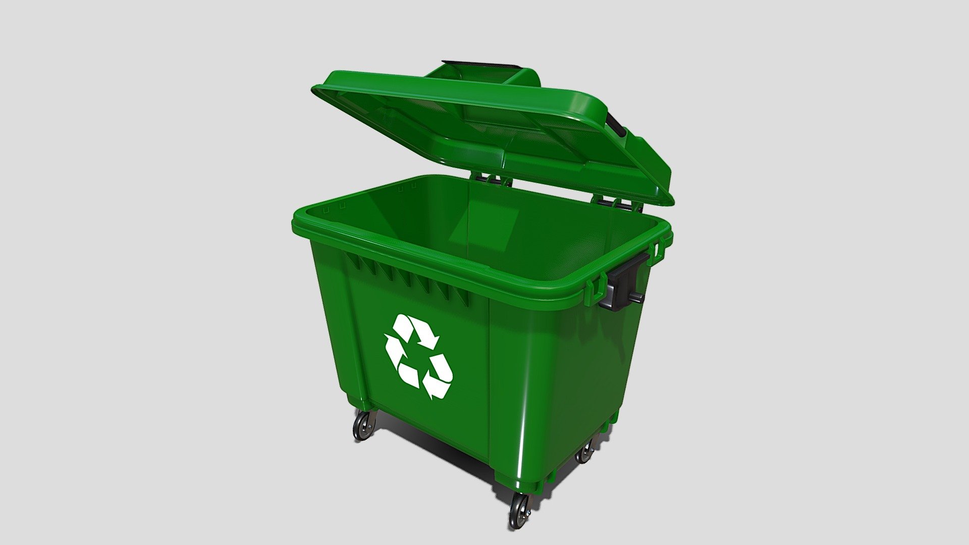 Dumpster v4 3d model