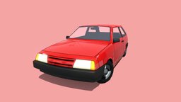 LADA Sputnik LOW POLY