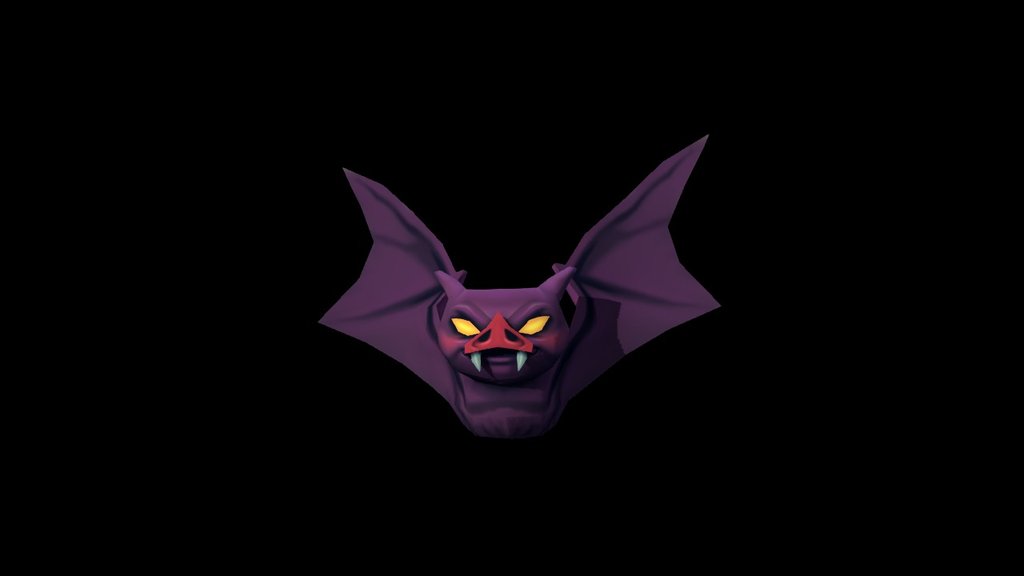 Chubby Bat 3d model