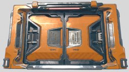 Sci-fi Industrial Door Game