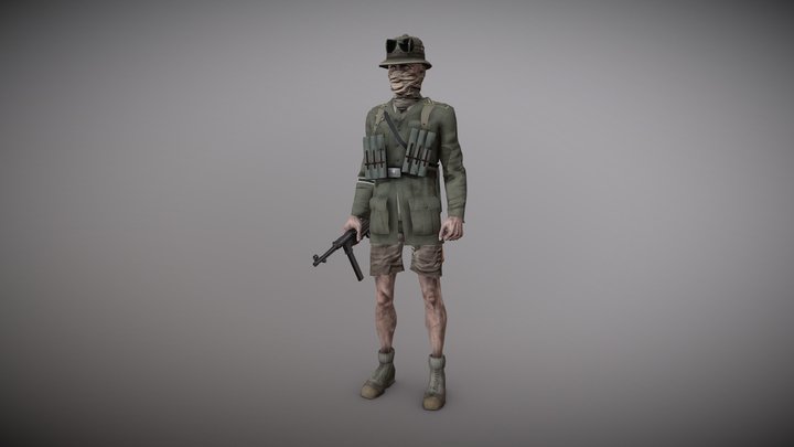 Afrika Korps soldier