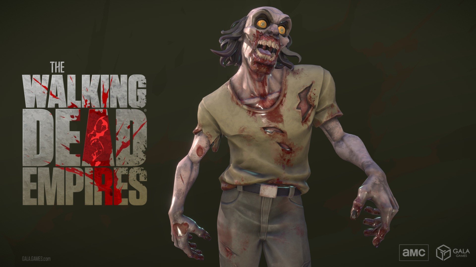 The Walking Dead Empires: Walker 3d model