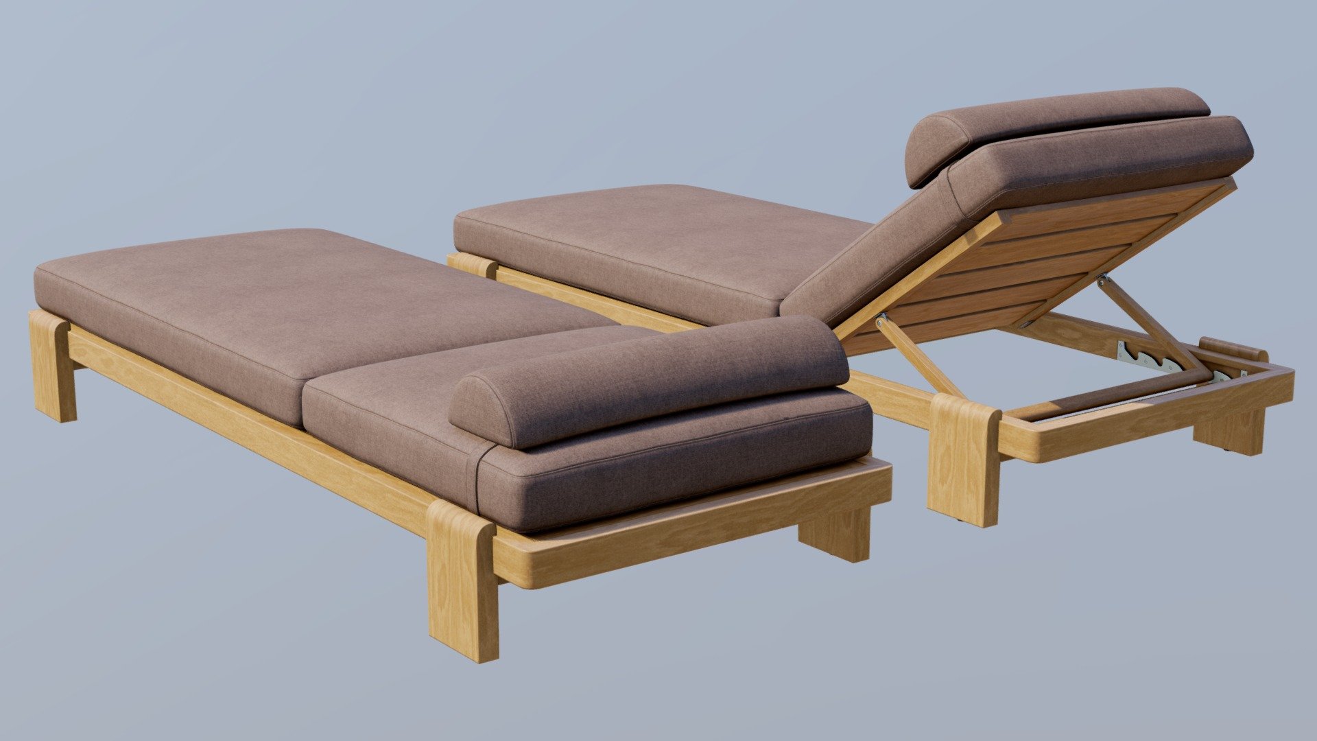 Restoration Hardware Vigo Chaise 3d model