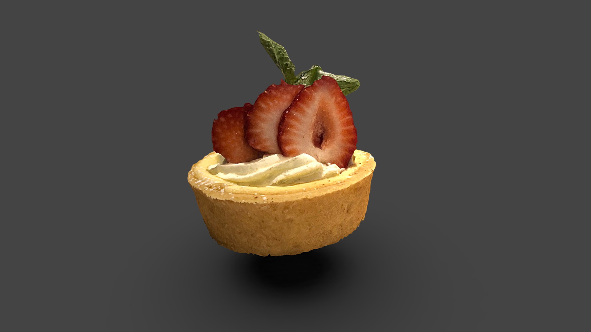 Torta di Ricotta cake 3d model