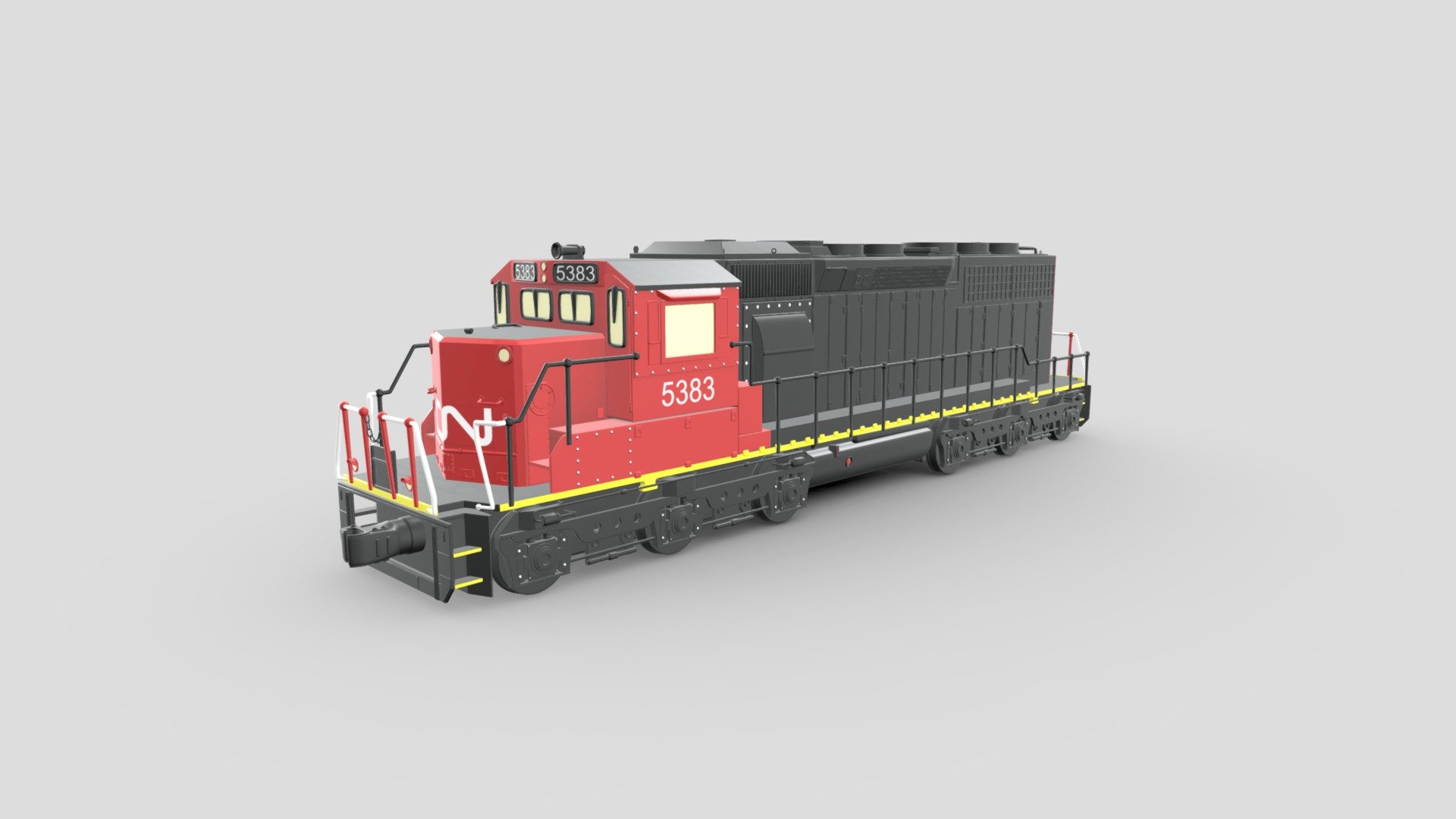 Model Train Collection 3d model