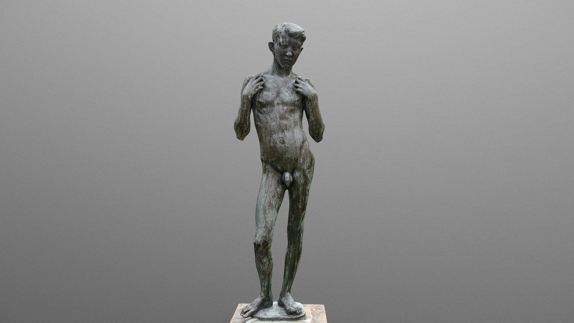 The Standing boy 3d model