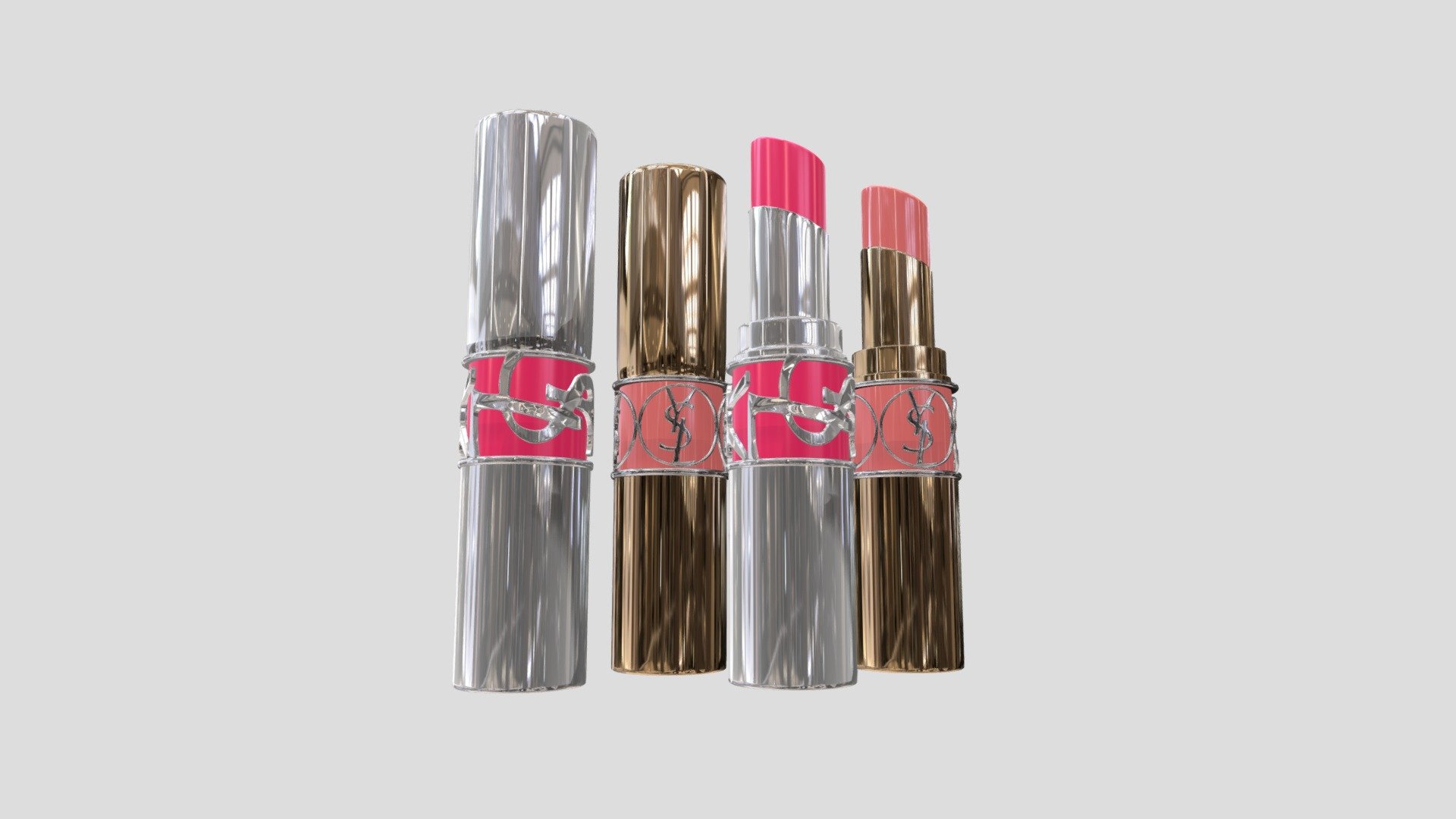 YSL_Lipstick_C1 3d model