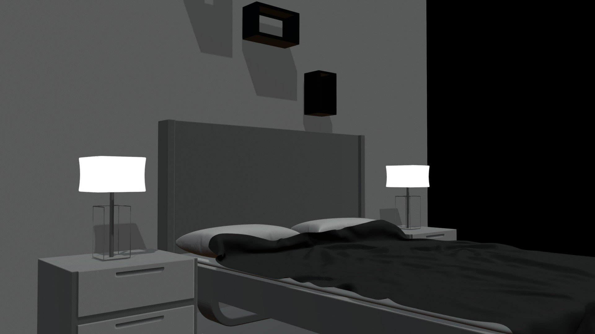 bedroom 3d model