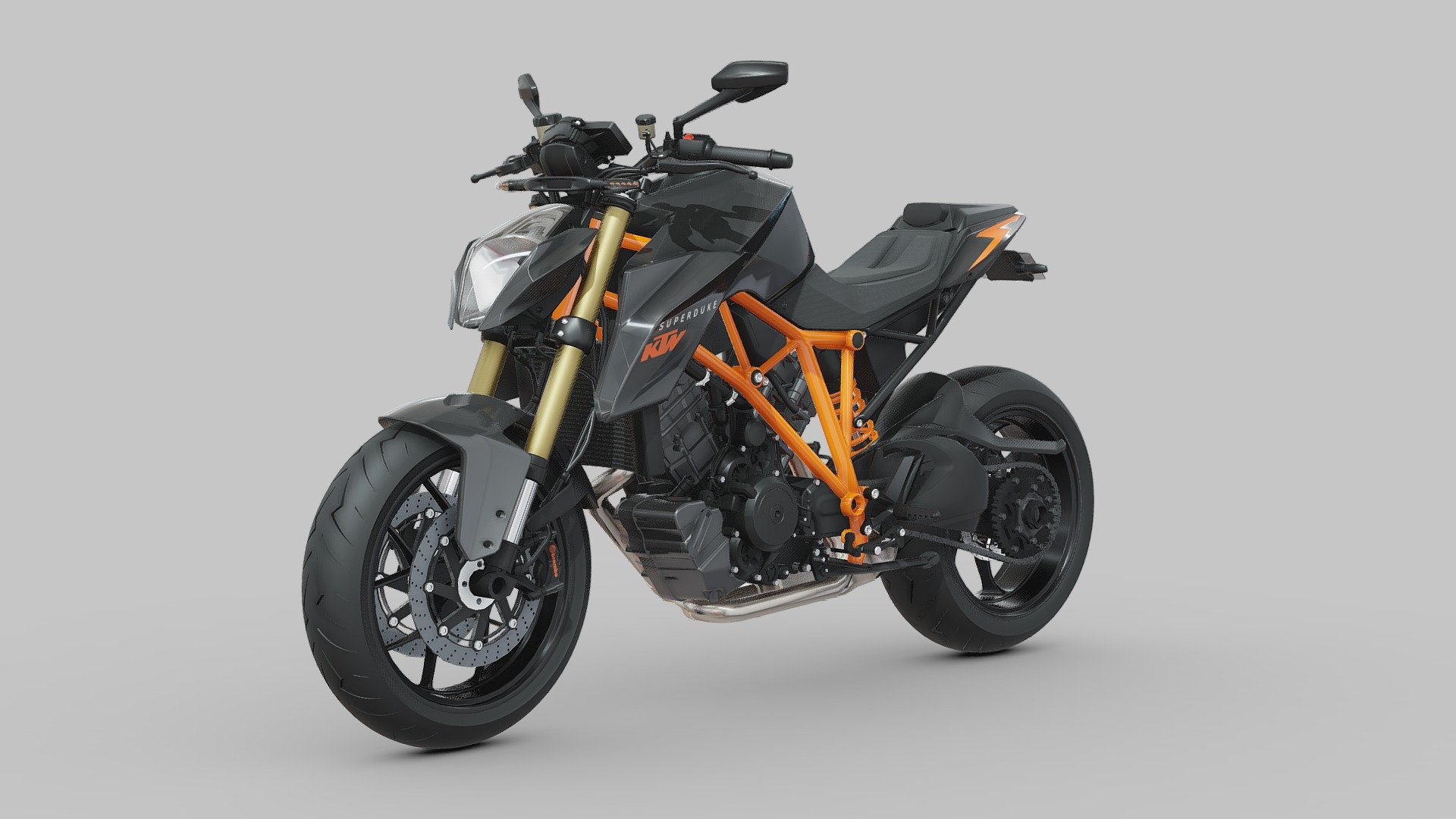 KTM 1290 Superduke R 3d model