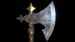 Assassins Creed Valhalla Fan Art Axe