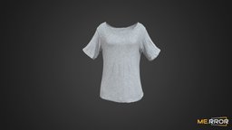 Gray Short Sleeved Tshirt 3