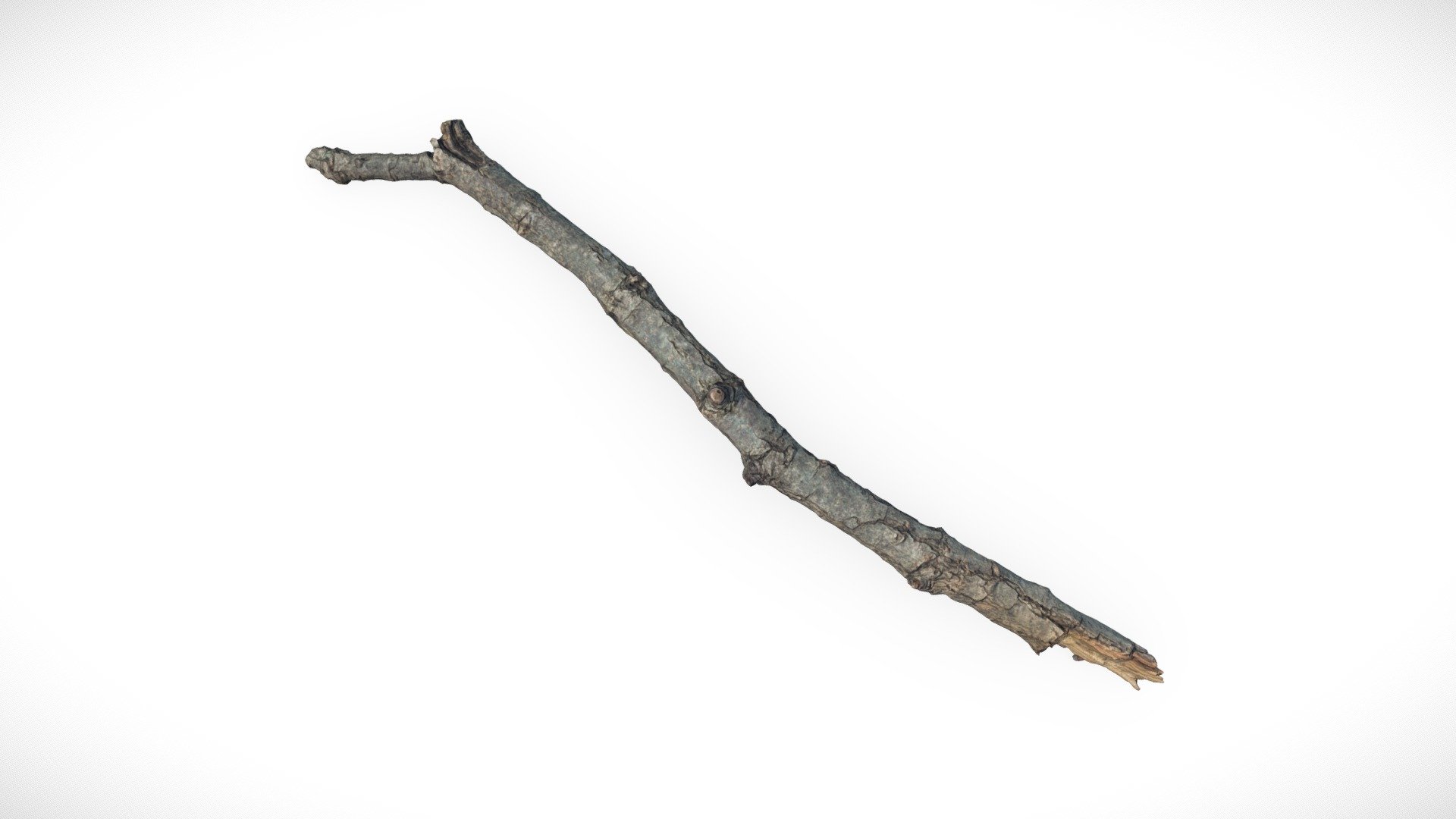 Wooden Stick 3d model