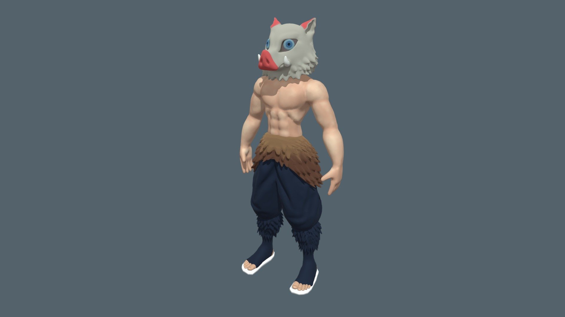 Inosuke Hashibira 3d model