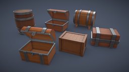 Barrels, Boxes, Chests