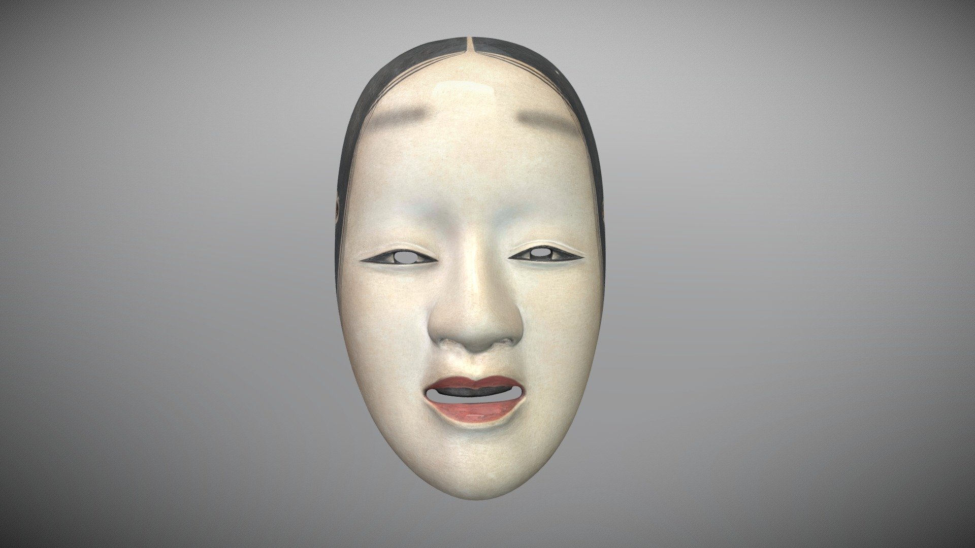 Noh Mask: Hagoromo 3d model