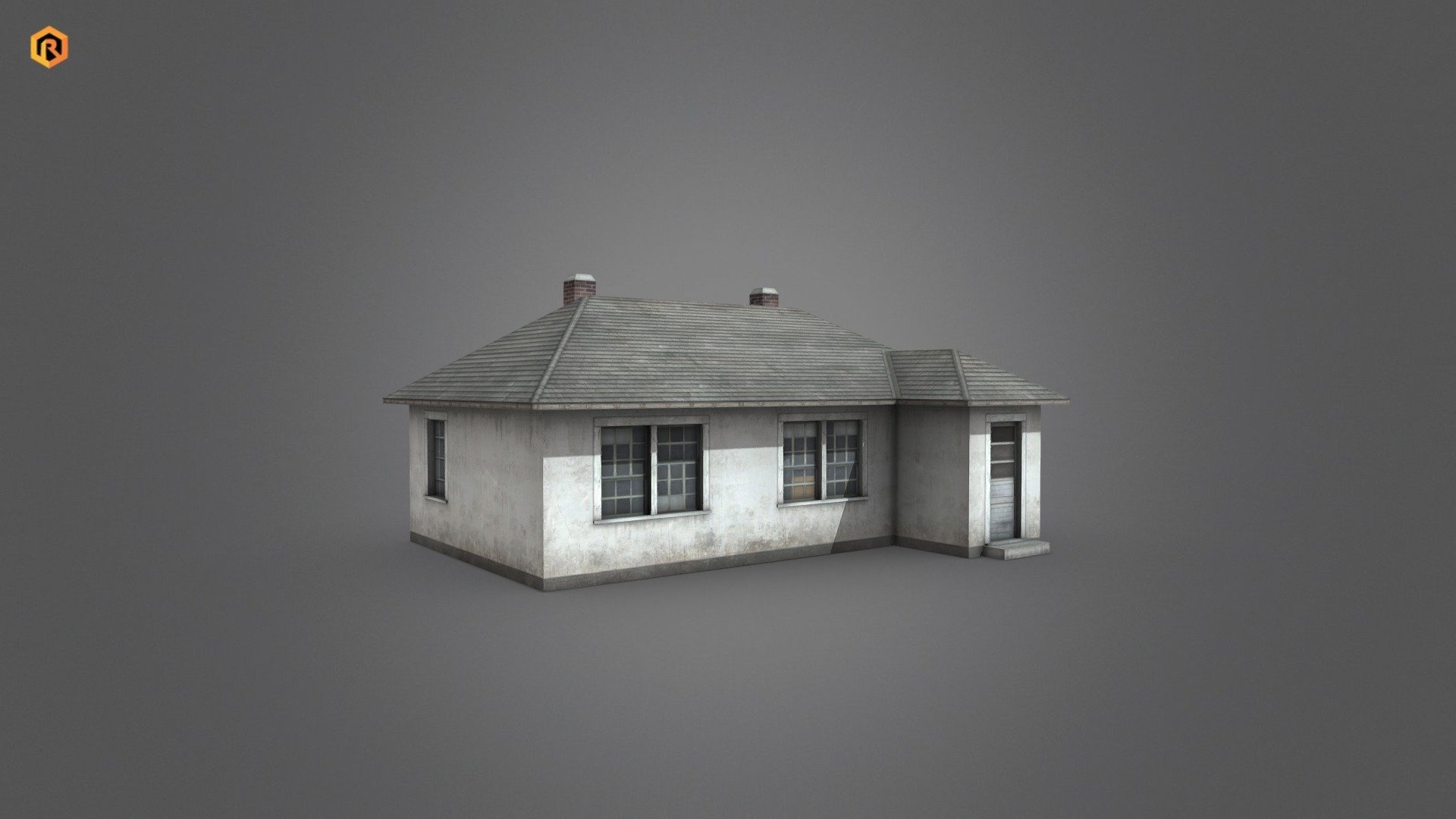 Residential House 3d model