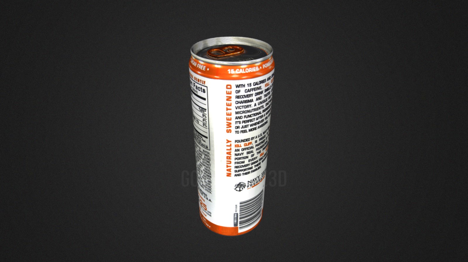 Soda Can 3D Scan 3d model