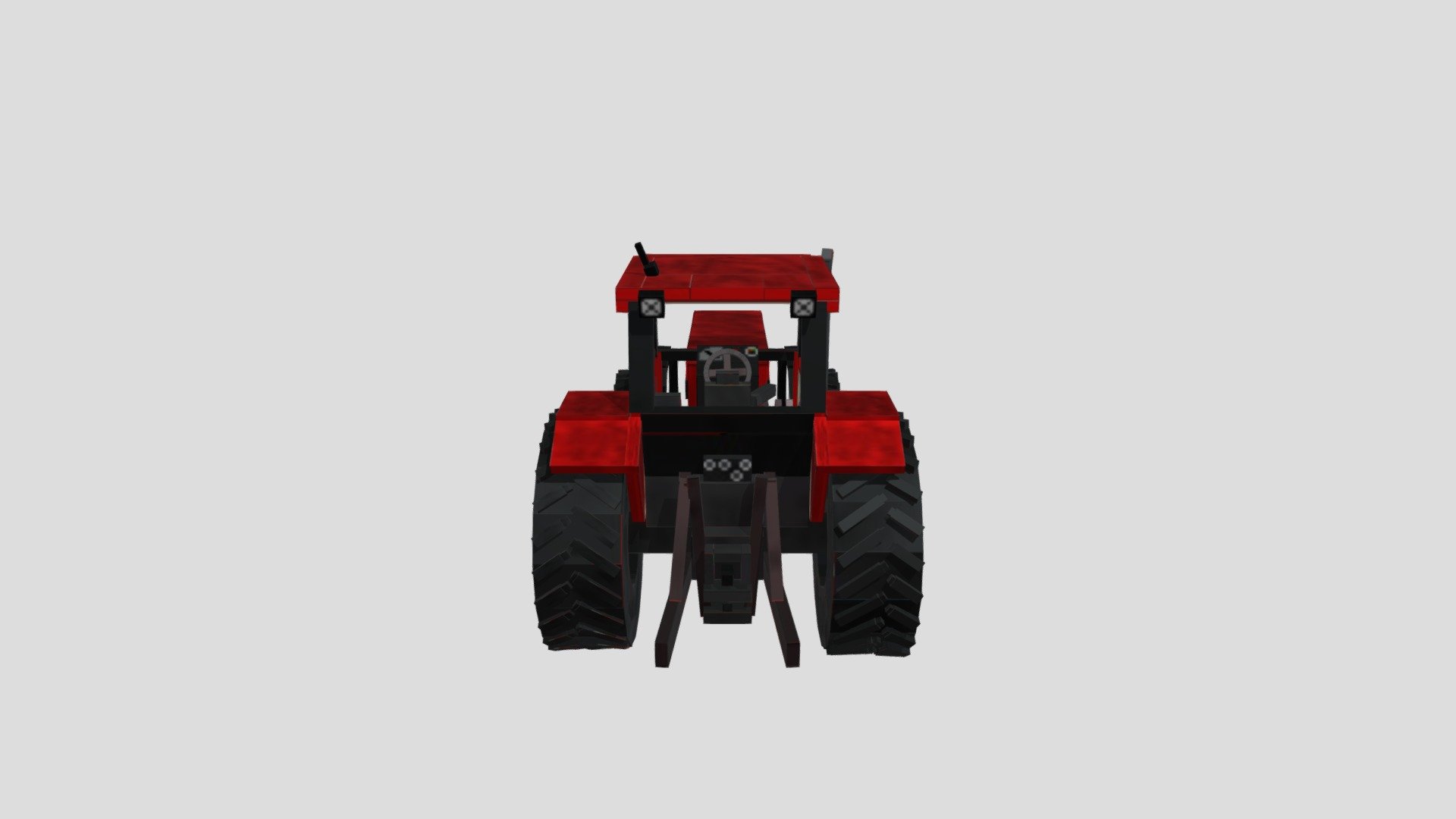 Minecraft Case international 1694 tractor 3d model