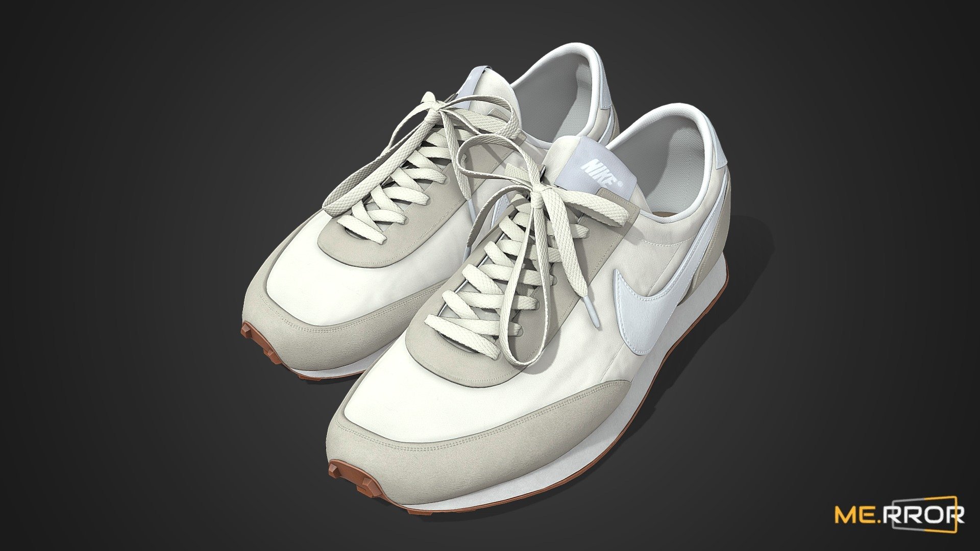 [Game-Ready] Beige Sneakers 3d model