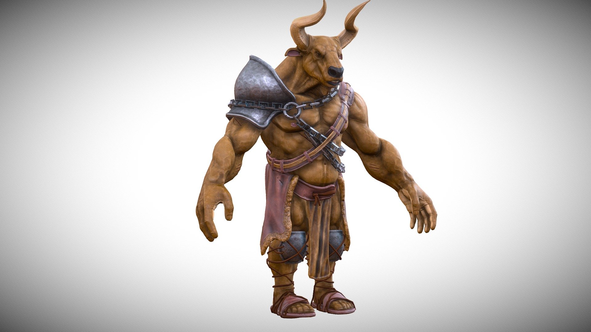 Minotauro 3d model