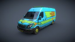 Mercedes Sprinter Scooby-Doo Mystery Machine