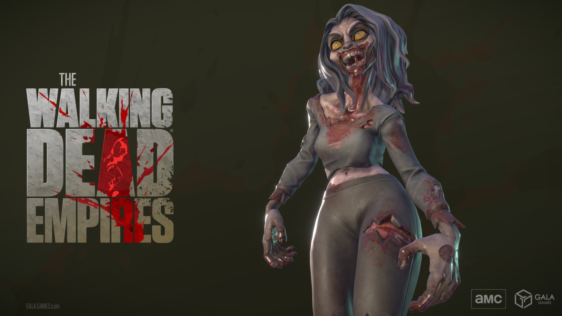 The Walking Dead Empires: Walker 3d model