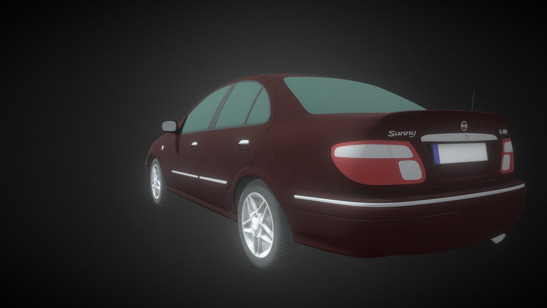 Nissan Sunny 2000 3d model