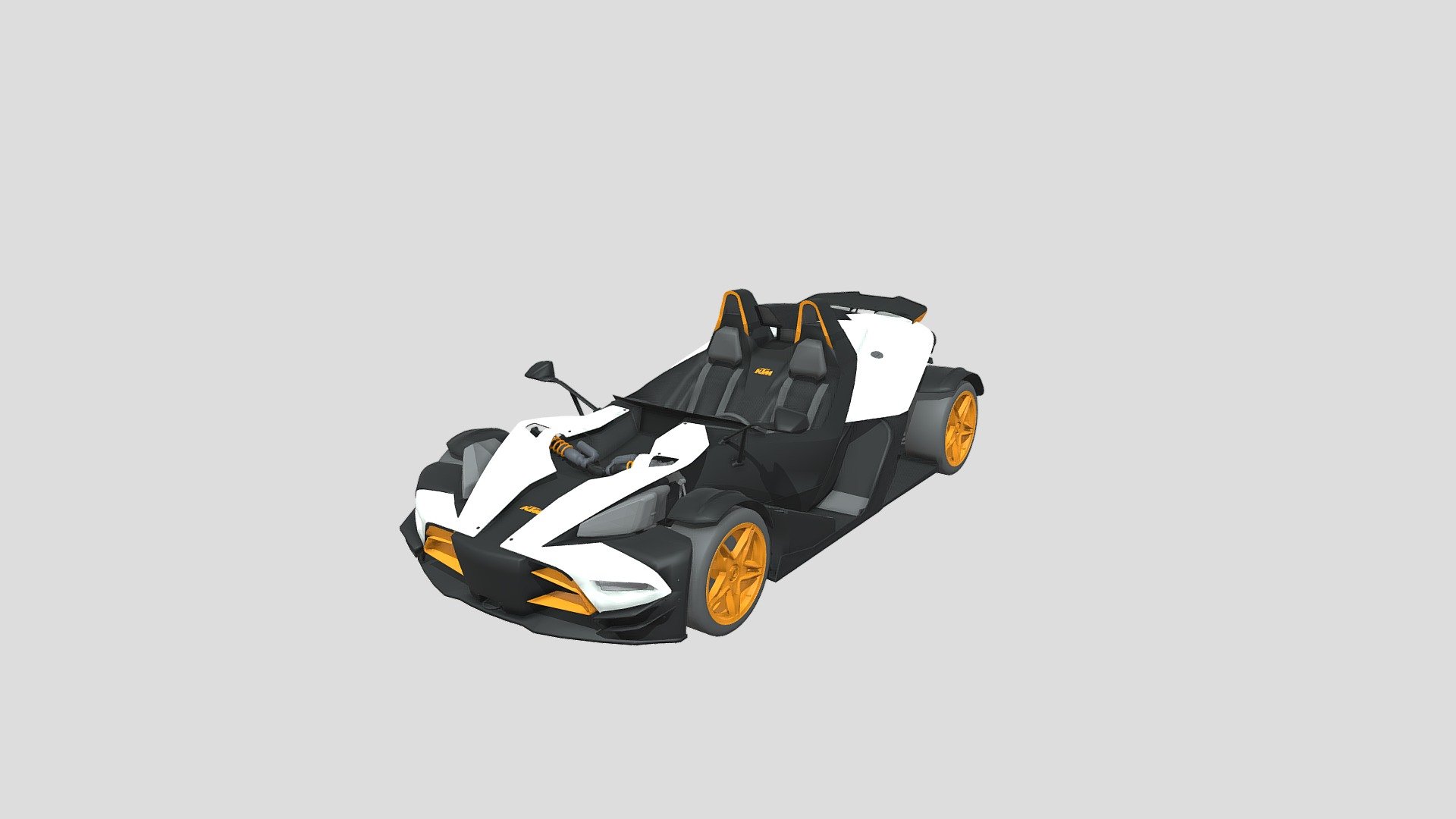 KTM X-Bow R (carbon) 3d model