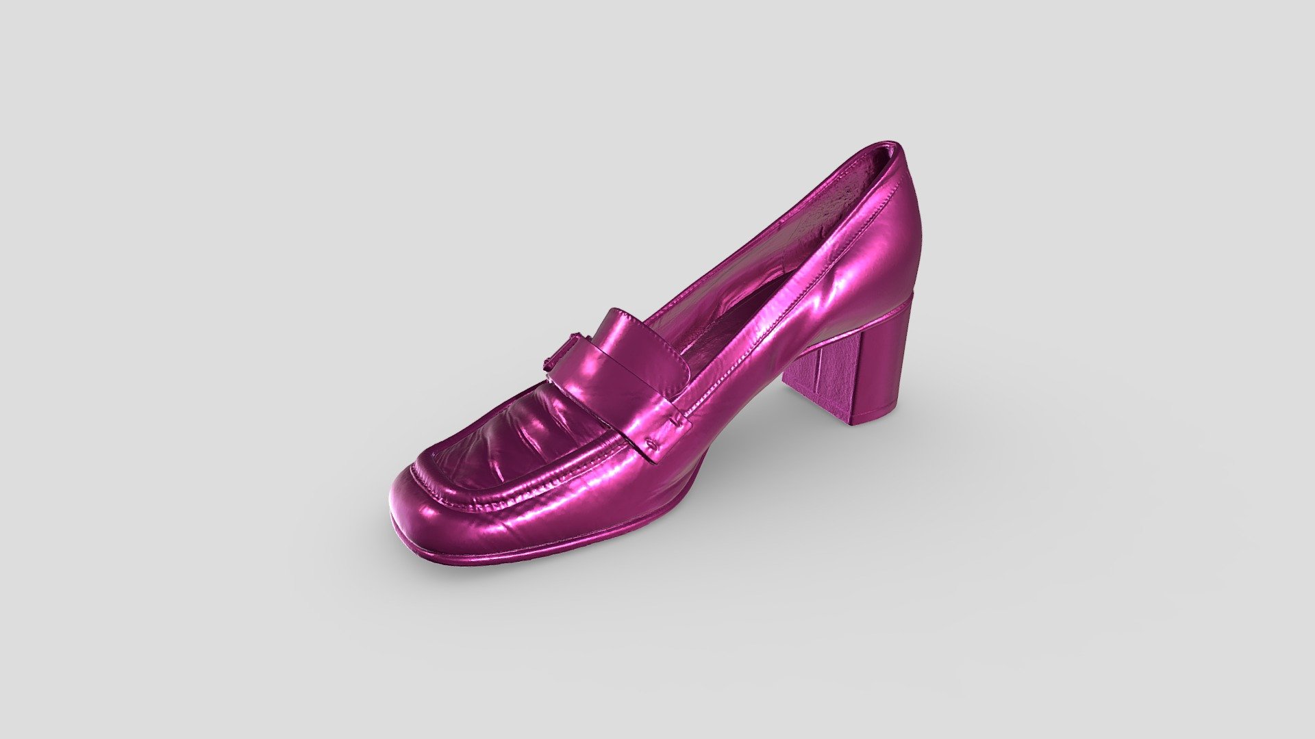 high-heeled shoes 3d model