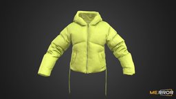 [Game-Ready] Neon Yellow Short Padding