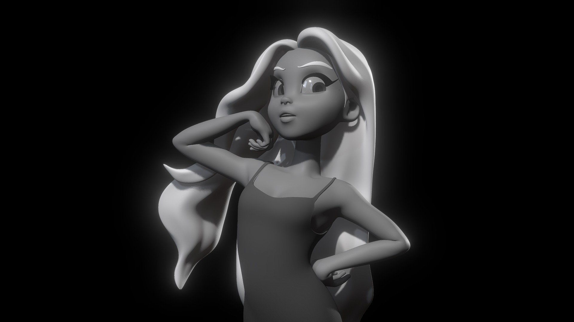 Daphne 3d model