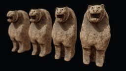 Hittite Lion Statue