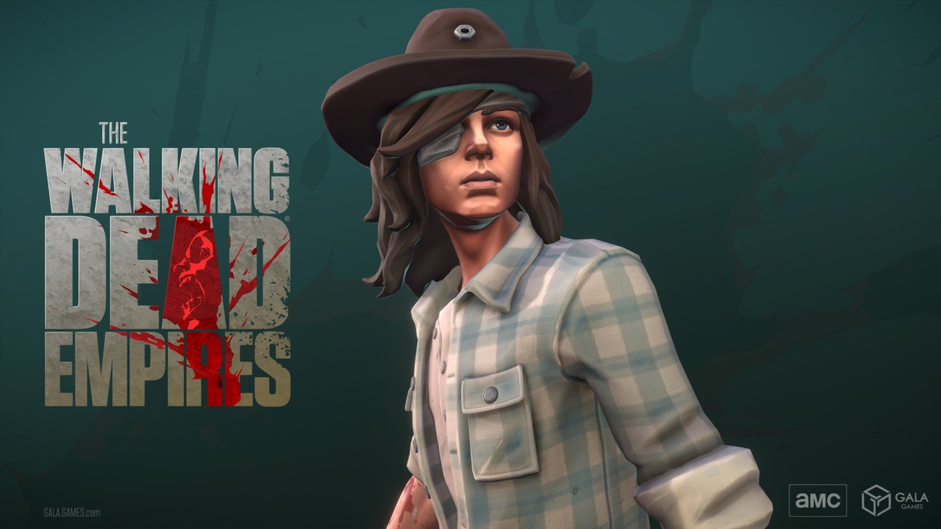 The Walking Dead Empires: Carl 3d model