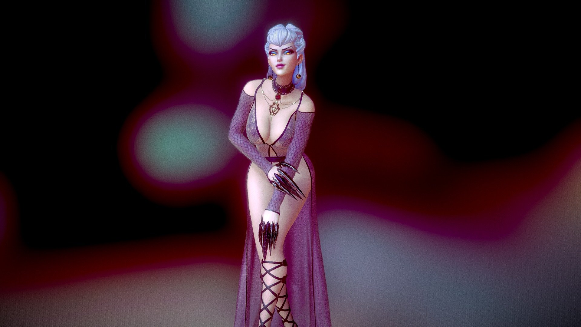 Evelynn from "The Hall of Fame" 3d model