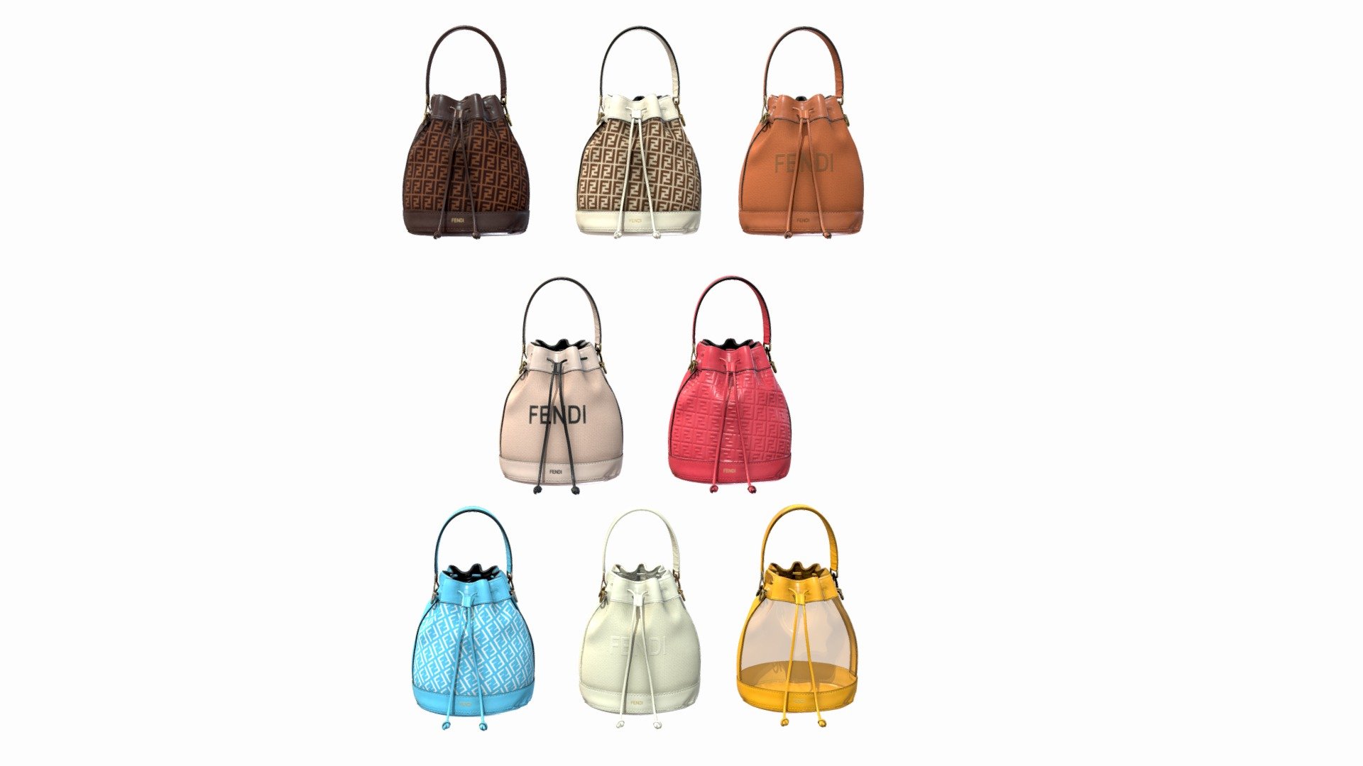 Fendi Purse 3d model