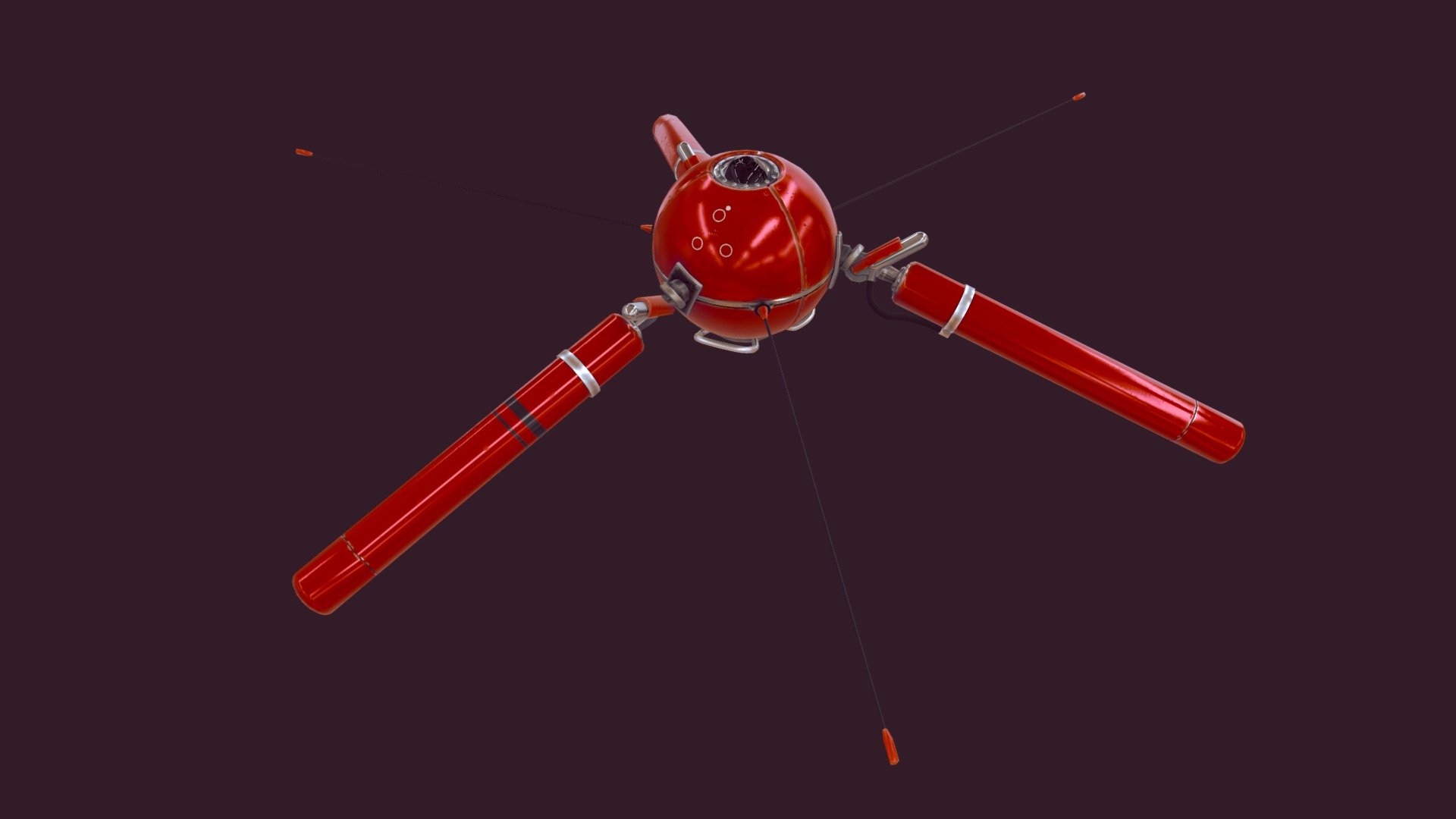 Tri Orbital 3d model