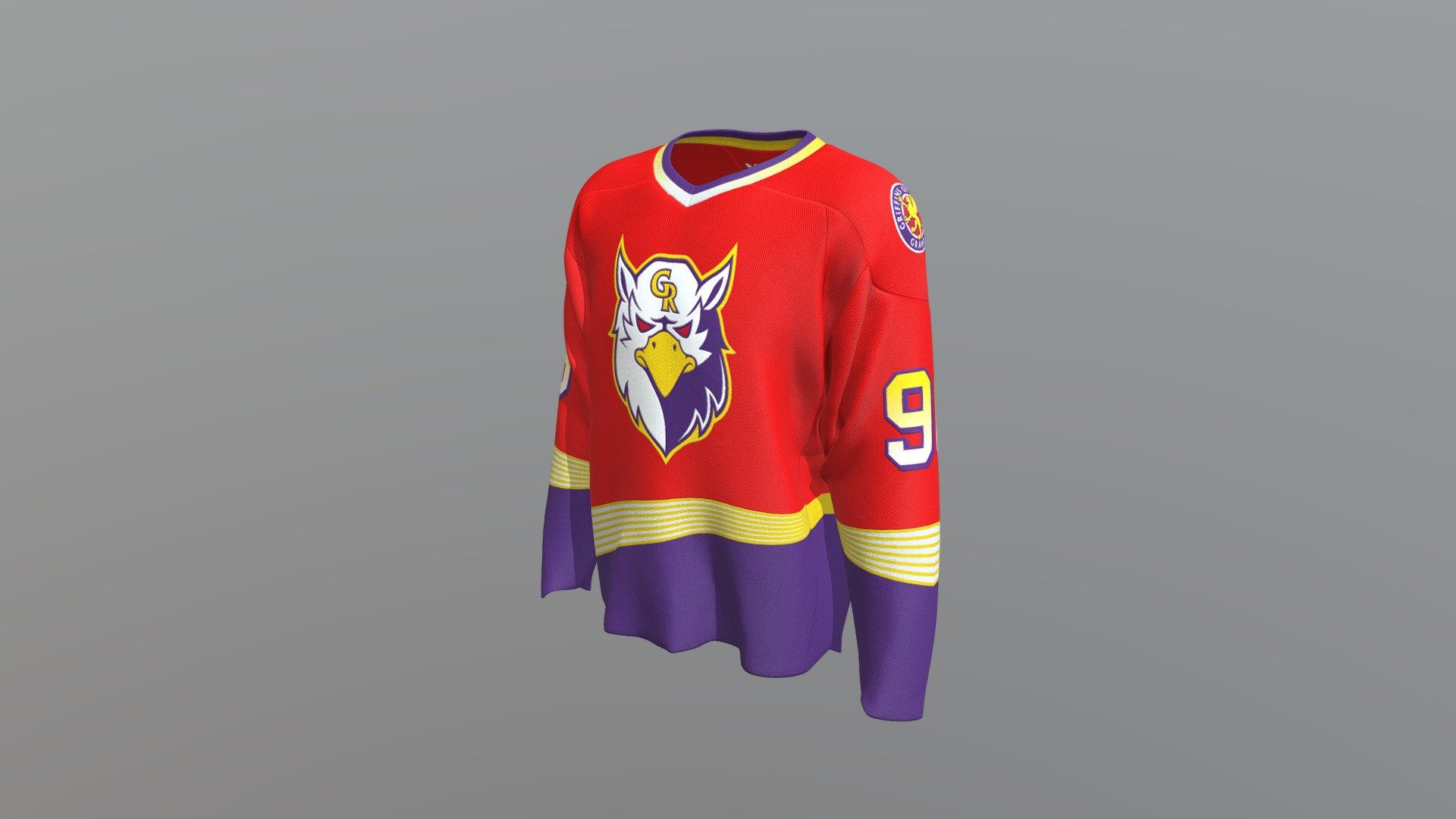 Griffins Jersey Contest Entry 3d model