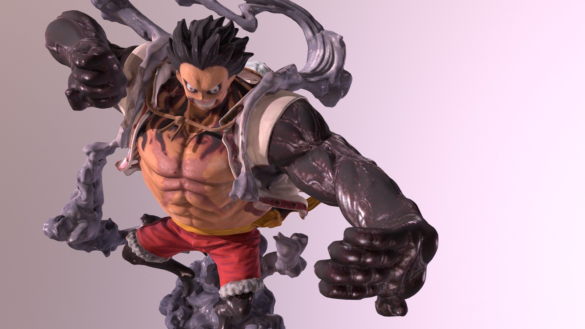 LUFFY GEAR 4 3d model