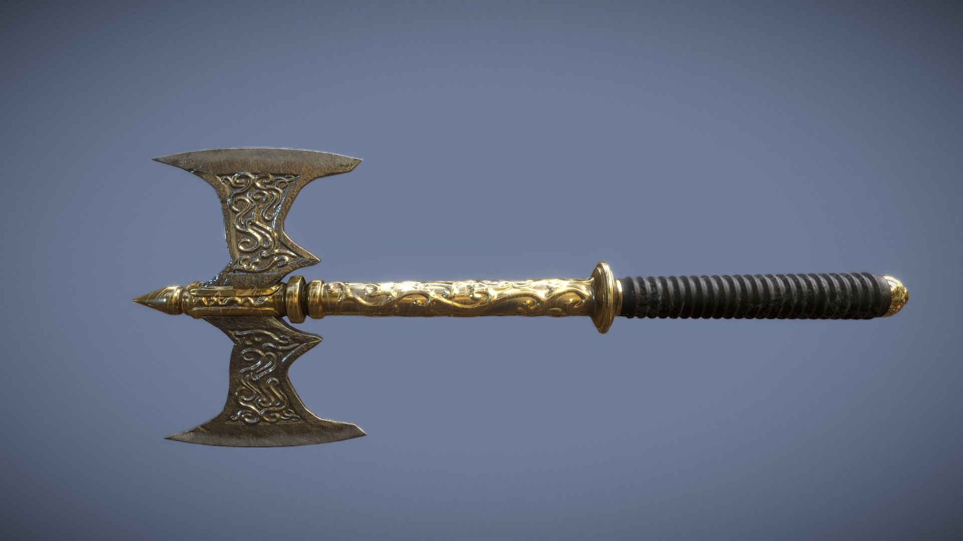 Axe of ancient Fate 3d model