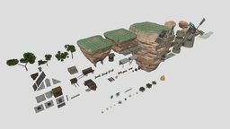 Castle modular assets pack