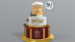 Gryffindor Cake