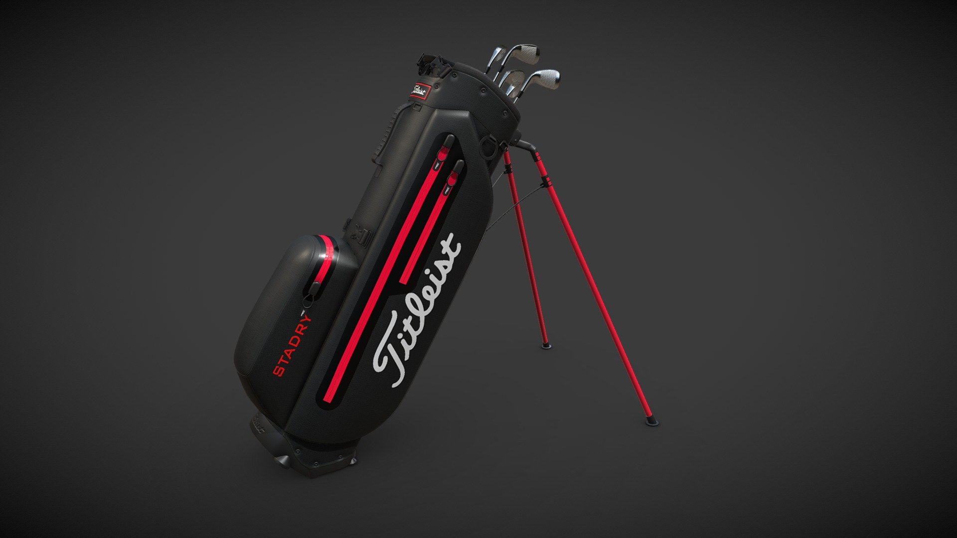 Titleist StaDry Golf Bag Plus 3d model