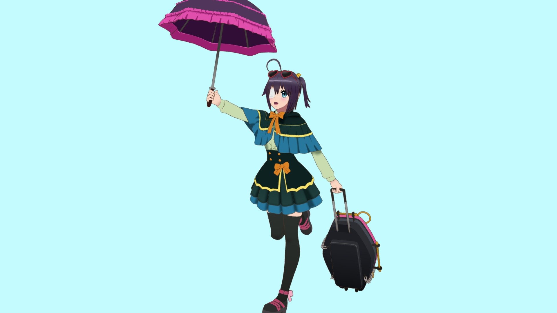 Rikka Takanashi 3d model