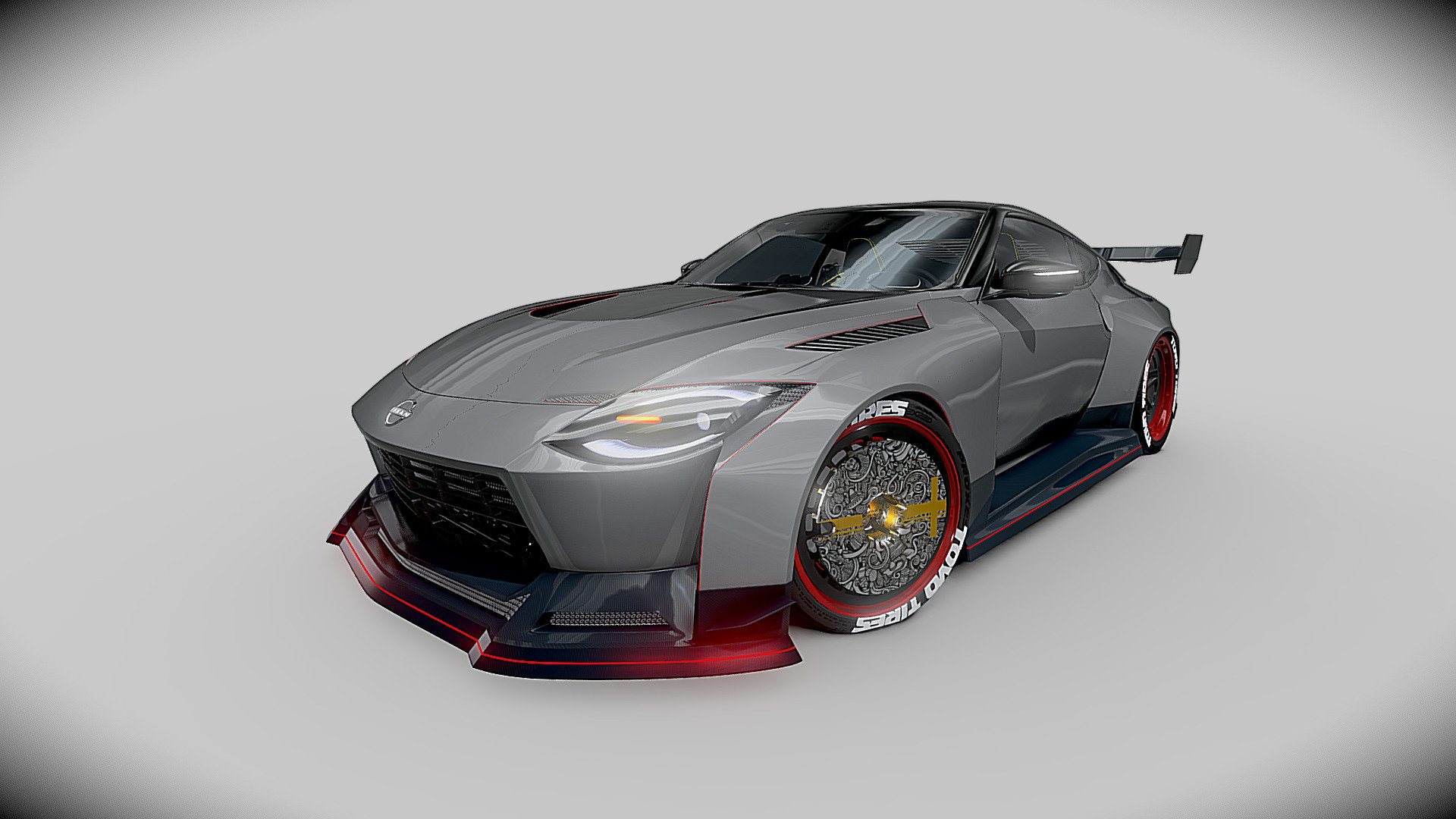 Nissan 400z 3d model