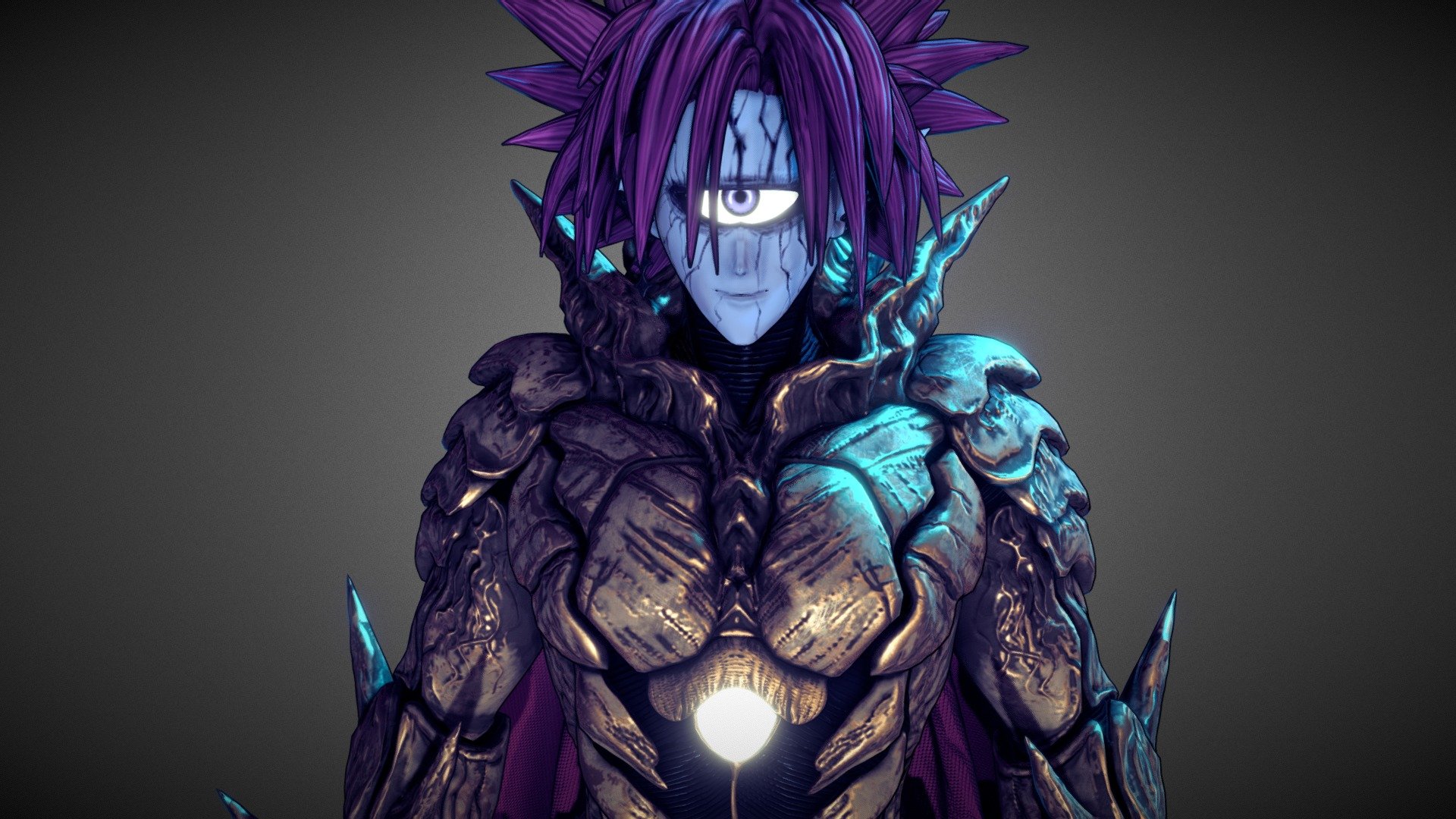 Lord Boros (OnePunch Man) 3d model